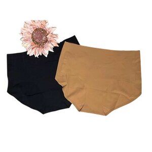 Rhonda Shear Soft Body Invisible Brief 2 Pack MEDIUM